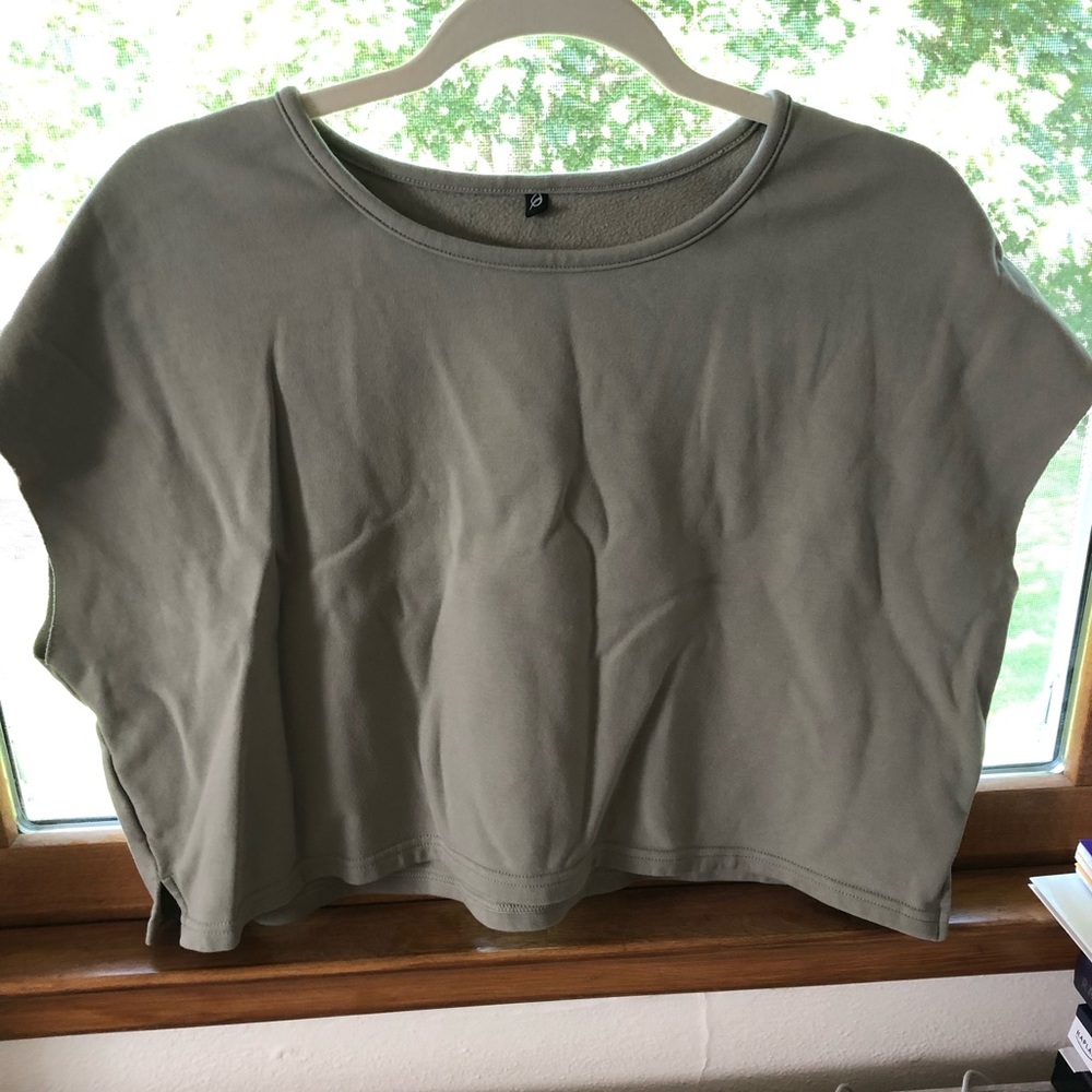 Olive Green P’tula Crop L